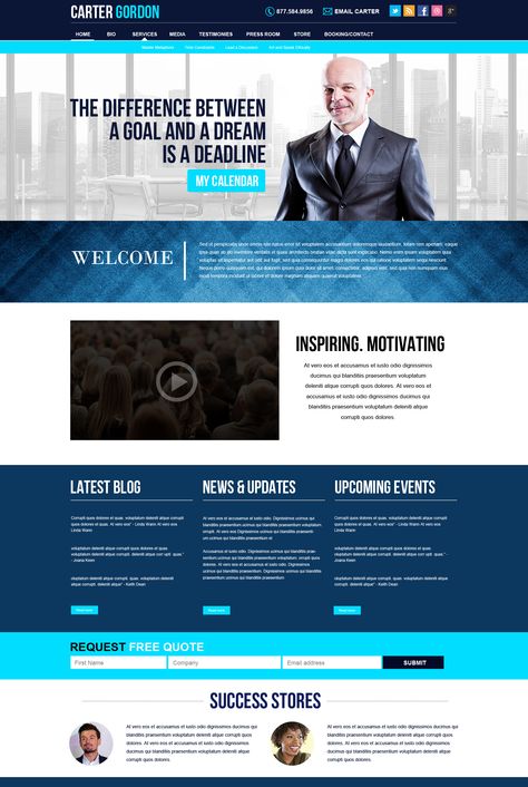 How do potential clients decide which motivational speaker is right for them? And how do they know which speaker will give them the very best value for their investment? They start with what they learn about you on your website. This is your front door. Make sure your Motivational Speaker Website shows you for who you are. Speaker Website Design, Speaker Website, Pretty Website, Corporate Website Design, Joker Mask, Red Poster, Motivational Speakers, Website Business, Website Ideas