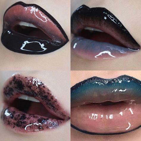 Mouth Makeup, Goth Eye Makeup, Futuristic Makeup, Makeup For Black Skin, Lip Makeup Tutorial, Swag Makeup, Eye Makeup Pictures, Cool Makeup Looks, Unique Makeup