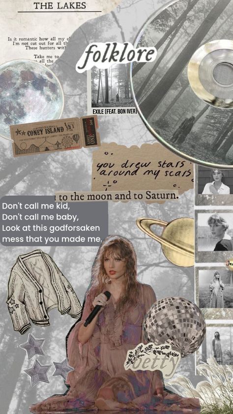 #taylorswift #folklore 🩶🪐🌕 Taylor Swift, Pins