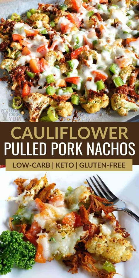 These keto pulled pork nachos are a delicious alternative to traditional nachos. They are low-carb and keto-friendly as well! Keto Pulled Pork, Low Carb Pulled Pork, Pulled Pork Nachos Recipe, Keto Pork Recipes, Low Carb Taco Seasoning, Pulled Pork Nachos, Keto Pork, Pork Nachos, Low Carb Pork