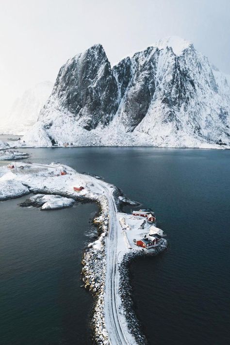 Aesthetic picture of Reine, Lofoten. Discover more photos of Harry Norman with On The Road Again Russia Nature, Norway Landscape, Norway Winter, Dream Hotel, North Iceland, Beauty Plan, Lofoten Norway, Trip Photography, Nature Trip