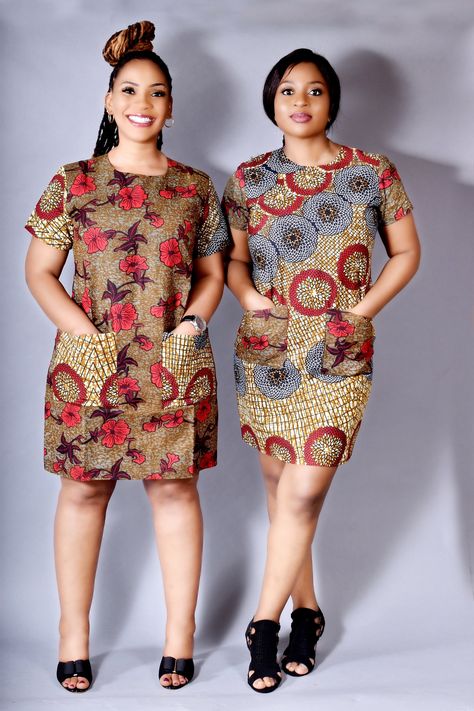 African Print Shift Dress, Simple Kitenge Short Dress, Simple Straight Dress African Wear, Straight African Dresses, Simple Kitenge Dress Design, Simple African Print Dress, Straight Dresses For Women, Simple Straight Dress, Straight Dress Styles