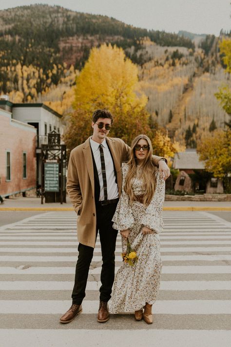 Fall Colorado Wedding, Telluride Elopement, Telluride Wedding, Colorado Fall, Telluride Colorado, Wedding Colorado, Engagement Inspiration, Arizona Wedding, Stylish Wedding