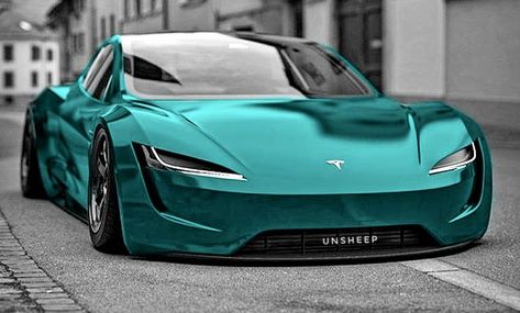 Tesla is going the full supercar route with next-gen Roadster’s special paint options | TESLARATI Investor Presentation, Vw Buzz, Luxe Auto's, Aventador Lamborghini, Tesla Roadster, Tesla Car, Tesla S, Big Car, Expensive Cars