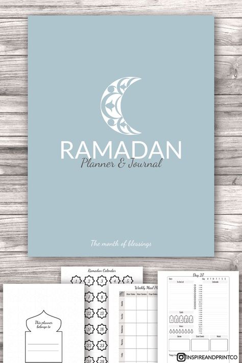 Ramadan Planner And Journal Quran Tracker, Planner Ramadan, Pink Daily Planner, Prayer Fasting, Menu Planner Printable, Social Media Images Design, Ramadan Planner, Ramadan Calendar, Simple Daily Planner