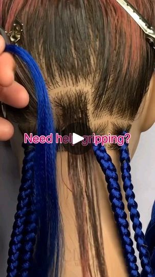 2K views · 178 reactions | Need Help Gripping?
#braidsconnect #boxbraids | Braids Connect | braidsconnect · Original audio Hair Braid Patterns, How To Braid, Hair Extensions For Short Hair, Big Box Braids Hairstyles, Quick Braided Hairstyles, Hair Techniques, Caramel Highlights, Hair Braid Videos, Hair Twist Styles