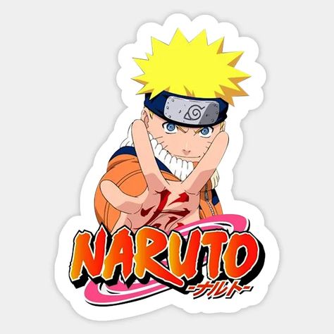 Naruto Uzumaki Sticker, Naruto Uzumaki, Sticker Design, Naruto, Anime, Sticker Designs