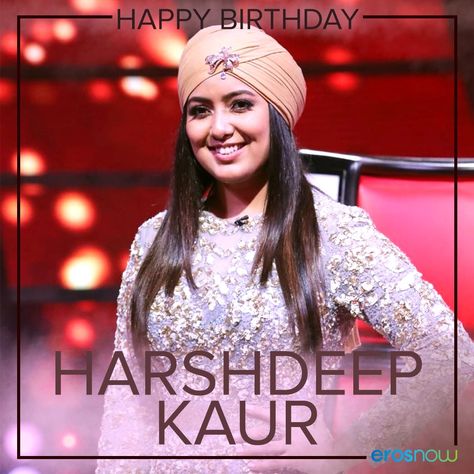 Her soulful voice is certainly cherished and is irreplaceable in #bollywood! Here's wishing Harshdeep Kaur a very #happybirthday! Harshdeep Kaur, The Voice, Happy Birthday, Beauty, Quick Saves