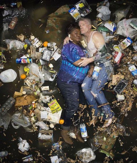 Personifying the Waste Problem: Photos of People Lying in 7 Days of Their Own Trash Gregg Segal, People Lie, People Poses, Photographs Of People, Environmental Issues, Photo Series, Human Face, Environmental Art, Mother Earth