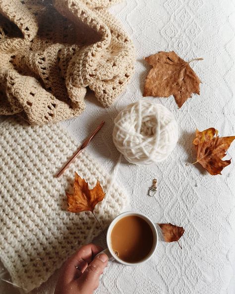 I couldn't wait until tomorrow to start my Autumn aesthetic! 🍂 @yarnbae #fall #autumn #yarn #crochet #woolandthegang Autumn Knitting, Zombie Prom, Prom Queen, Queen Costume, Fall Inspiration, Flat Lay Photography, Fall Feels, A Cup Of Coffee, Autumn Cozy