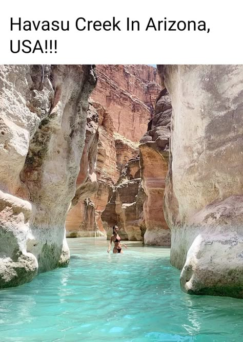 Havasu Creek Arizona, Natural Looking Pools, Arizona Swimming Holes, Penthouse In New York, Lake Havasu Arizona, Usa Trips, Travel The Us, Spring Break Ideas, Arizona Adventure