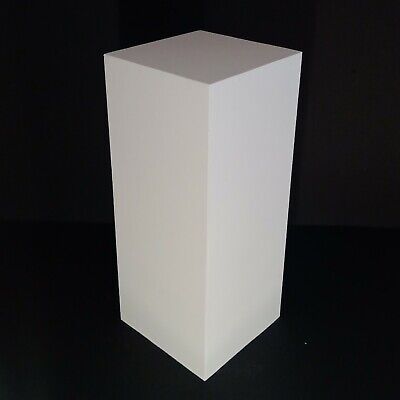 Premium 25 White Display Pedestal Stand Riser Column Pillar - Wedding Parties, Home Decor Hanging Wedding Decorations, White Pedestal, Square Columns, Display Pedestal, Timeless Interiors, Pedestal Stand, White Shabby Chic, Wedding Parties, Pillar Candle Holders