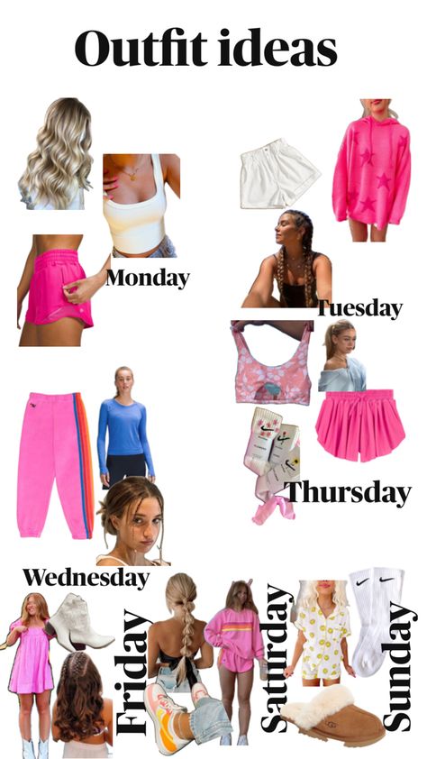 Monday Tuesday, Saturday Sunday, What To Wear, Outfit Ideas, How To Wear