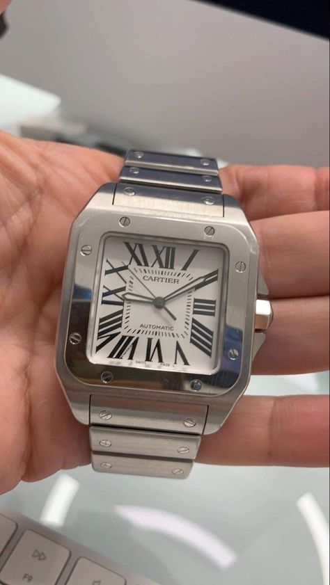 cartier santos casio watches for men Cartier Santos Men, Cartier Santos 100 Xl, Ap Watch, Cartier Watches Mens, Mens Watch Brands, Stylish Watches Men, Classy Watch, Trendy Watches, Cartier Santos