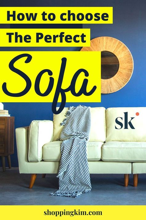 The following advice from stylists and interior designers details how to choose the perfect sofa for your home including tips on size, shape, placement and styling. I Living Room Floor Plans I Living Room Flooring I Fabric Armchairs I Fabric Sofa I Lounge Suites I Coffee Table Rectangle I Sofa Styling I Modular Sofa I Occasional Chairs Best Online Furniture Stores, Living Room Floor Plans, Bedroom Organization Ideas, Clear The Clutter, Declutter Home, Lounge Suites, New Sofa, Perfect Sofa, Kitchen Hacks Organization