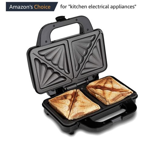 A great way of making toastie toasted sandwiches, let your imagination run wild with flavours Grill Sandwich, Grill Press, Breakfast Machine, Pain Pita, Waffle Irons, Gourmet Sandwiches, Sandwich Toaster, Sandwich Makers, Cheese Snacks