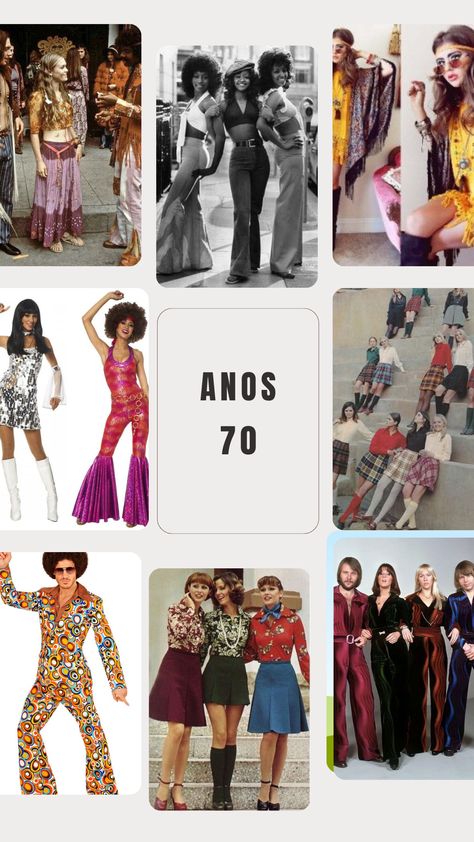 1970s Trends, 70s Party, Fiesta Outfit, Mode Hippie, 70s Inspired Fashion, The Boogie, Estilo Hippie, 70s Disco, 70s Inspired