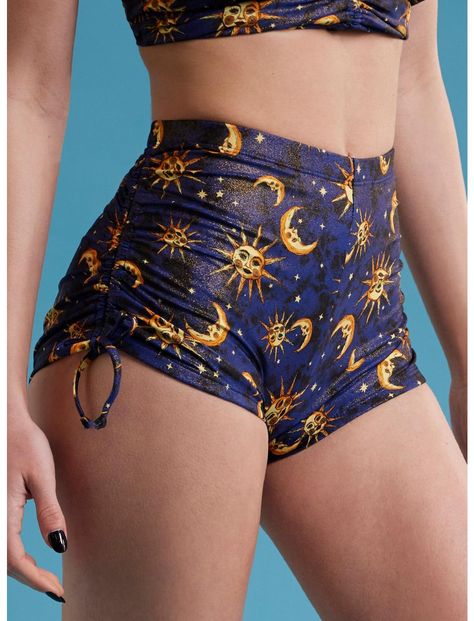 High Waisted Swim Bottoms, Celestial Design, Hot Clothes, Tall Hoodies, High Waisted Swim, Soak Up The Sun, Plus Size Fits, Socks And Tights, Hot Outfits