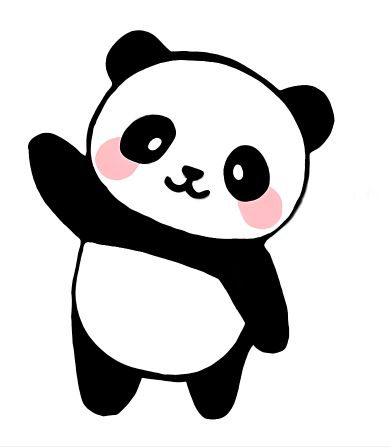 Cute little panda waving hello.🙃 Panda Drawing Easy, Drawing Disney Characters, Fan Art Cartoon, Draw Mickey Mouse, Easy Steps To Draw, Retro Animation, Art Cartoon Drawing, Panda Sketch, Cute Panda Drawing