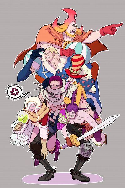 One Piece Charlotte Family, One Piece Tshirt, Whole Cake Island, Big Mom Pirates, Charlotte Family, Charlotte Katakuri, Big Mom, One Piece Meme, One Piece Stuff