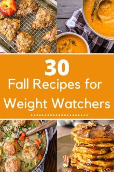 This post contains thirty fall WW recipes from some of the best WW food bloggers. Healthy Apple Recipes, Healthy Pumpkin Breakfast Recipes, WW fall dessert recipes, and plenty of savory Weight Watchers dinner ideas. This collection of Weight Watcher recipes is the ultimate guide to all things fall. Apple Recipes Healthy, Southern Thanksgiving, Ww Recipe, Weight Watchers Meal Plans, Different Foods, Weight Watchers Recipes Desserts, Traditional Thanksgiving, Weight Watcher Dinners, Healthy Fall