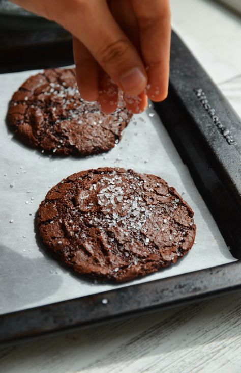 Crinkle Top Brownie Cookies – Corrigan Sisters Cookies Recipes Indian, Cookie Brownies, Brownies Cookies, Adventure Seeker, Crinkle Top, Brownie Toppings, Chocolate Butter, Recipes Indian, Cookies Recipes