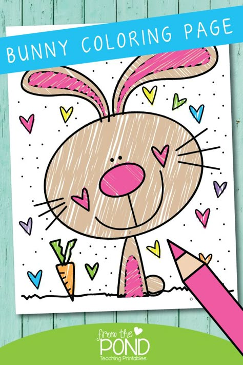 Spring Directed Drawing Kindergarten, Easter Directed Drawing, Bunny Directed Drawing, Directed Drawing For Kids, Easter Bunny Drawing, Directed Drawing Kindergarten, Trin For Trin Tegning, Easter Kindergarten, Easter Classroom