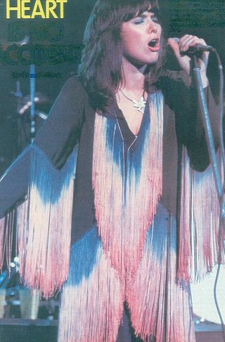 Fringe-spiration Nancy Wilson Heart, Wilson Sisters, Ann Wilson, Nancy Wilson, Heart Band, Women Of Rock, Sisters By Heart, 70s Music, Female Musicians