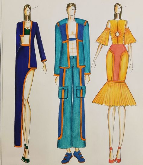 Principals Of Design Balance, Principles Of Design Balance Dress, Balance Fashion Illustration, Asymmetrical Balance Design, Symmetrical Balance Design, Balance Principle Of Design, Symmetrical Balance Drawing, Principles Of Design Balance, Principles Of Design Proportion