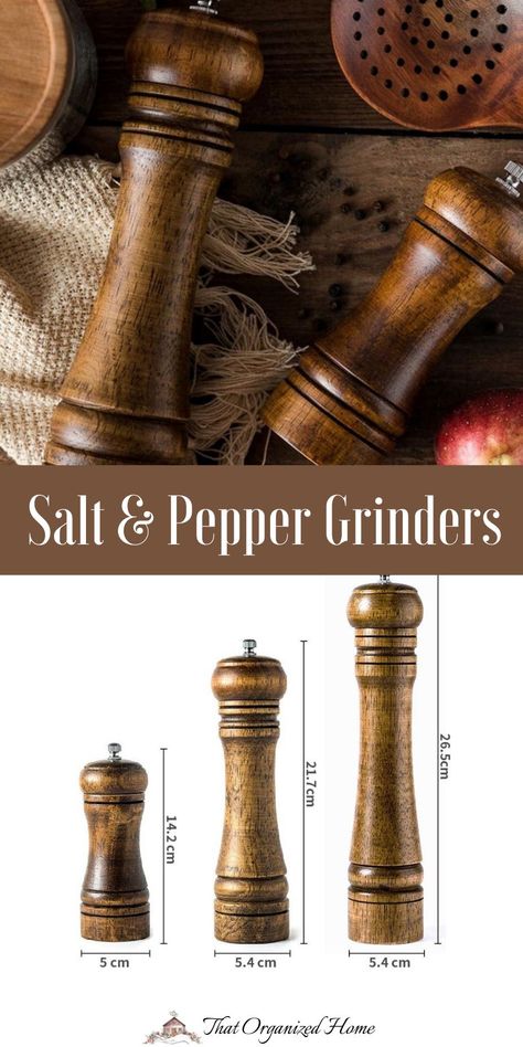 #cookingtools #thatorganizedhome Interior Decor Inspiration, Kitchen Tech, Home Organizing, Salt And Pepper Grinders, Smart Kitchen, Organizing Tips, Cool Kitchen Gadgets, Cozy Place, Pepper Grinder