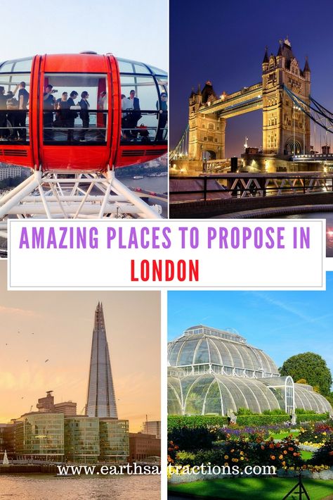 Amazing places to propose in London; Discover the top reasons why you should propose in #London #UK Places To Propose, Best Places To Propose, Wales Travel, United Kingdom Travel, Europe Itineraries, Visiting England, Travel Products, Travel Pics, Travel Blogging