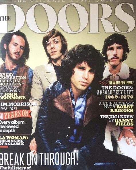 the doors magazine Rockstar Pics, The Doors Band, Ray Manzarek, The Doors Jim Morrison, The Doors Of Perception, Light My Fire, Jim Morrison, Music People, Band Posters