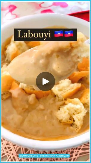 9.6K views · 245 reactions | Haitian Labouyi is undefeated, making it the best way to start your mornings!" 😍🇭🇹😋 🎥 @Haitiankokitchen #lunionsuite #haitianamerican #haitian #culture... | By The Haitian American | Facebook Haitian Labouyi, Haitian Culture, To Start, Good Things