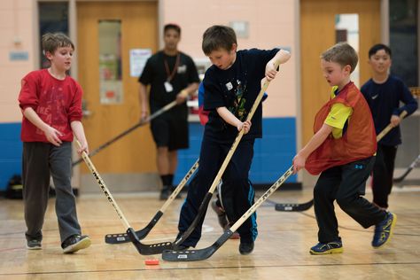 Kiddie Indoor Floor Hockey | Howard County Recreation and Parks Field Hockey Games, Floor Hockey, Hockey Drills, Children's Activities, Hockey Games, Indoor Sports, Field Hockey, Physical Education, Games For Kids