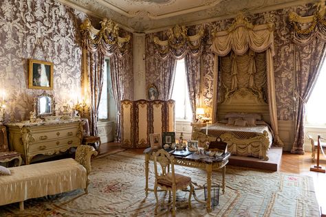 Bedroom, Marble House, Newport, Rhode Island, United State… | Flickr Marble House Newport, Salve Regina University, Bedroom Marble, Fall River Massachusetts, New England Summer, Navy Training, Salve Regina, Vanderbilt Mansions, Newport County