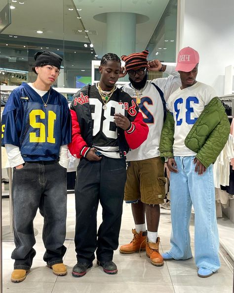 Here’s ur H&M spring outfit inspo • • • • • #explore #explorepage #reels #viral #viralvideos #fashionstyle #ootd #outfitinspo #outfitideas #fitsonpoint #fits4men #peoplesoutfit #htzo #streetwear #explorepage #BecauseSneakers #toronto #tnf #vintage #streetwear #fitslowkey #hmxme #303unknOwn #ynxfeed #instacool #explore #green #saintharris #blue #brown Toronto Street Style, Toronto Street, Drippy Fits, Fly Fits, Nfl Outfits, Street Fashion Men Streetwear, Mens Fashion Inspiration, Y2k Clothes, Streetwear Men Outfits