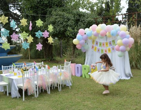 #unicornparty #handmade #unicornbirthday #unicorn_diy #unicorn_dress #girl_birthday #cute_unicorn_birthday #five_years_birthday Unicorn Birthday Party Outdoor, Backyard Unicorn Birthday Party, Unicorn Garden Party, Boho Picnic Party, Baby Girls First Birthday, Birthday Ideas For Girls, Party Stations, Unicorn Birthday Decorations, Unicorn Diy