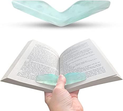 Amazon.com : Thumb Book Page Holder Bookmark | Finger Book Holder for Reading in Bed I Hand Made Resin Holders Light Weight Book Opener Tool | Bookmarks for Book Lovers Gifts Reader Accessories : Office Products Book Page Holder, Thumb Book, Page Holder, Bookmarks For Books, Reading Accessories, Book Holder, Book Holders, Reading In Bed, Book Page