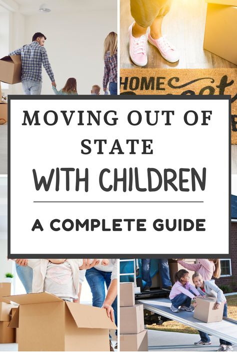 Moving To The Mountains, How To Move States, Tips For Moving Out Of State, Moving Checklist Out Of State, Moving Out Of State Checklist, Moving With Kids, Moving To A New State, Tips For Moving Out, Moving States