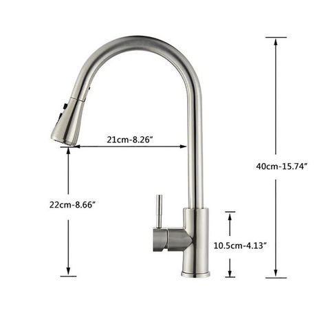 😍LOVE IT? SHARE IT! Kitchen Faucet with Pull-Out Sprayer! 📢 #gadgets #accessories #copingshop #sale #shopping Bronze Kitchen Sink, Kitchen Faucet Styles, Oil Rubbed Bronze Kitchen, Rubbed Bronze Kitchen, Touch Kitchen Faucet, Brushed Nickel Kitchen Faucet, Brushed Nickel Kitchen, Brushed Nickel Faucet, Bronze Kitchen