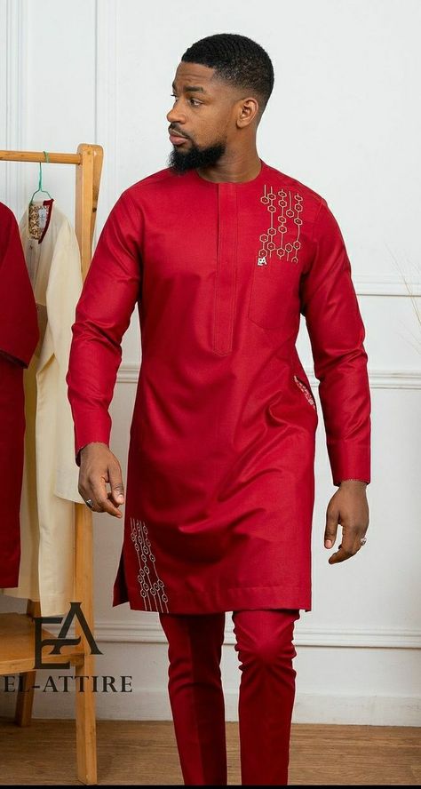 African Men Clothing, African Wear For Men, Men Kaftan, Senator Wears, African Suit, Nigerian Men Fashion, African Wear Styles For Men, African Attire For Men, African Dresses Men