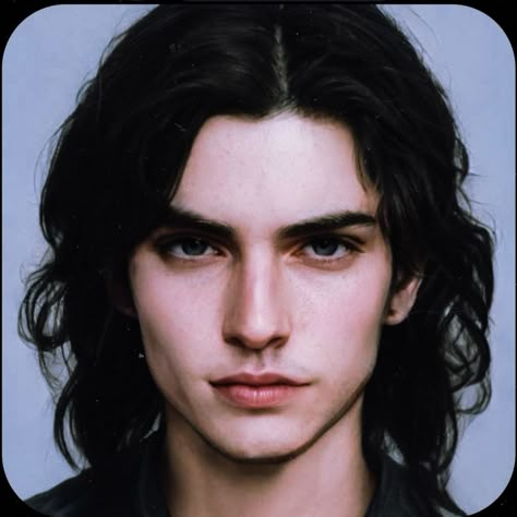 Artbreeder Sirius Black, The Mirror Of Ecidyrue, Mirror Of Ecidyrue, Sirius Aesthetic, Realistic Face Claims, Art Heist Baby, Marauders Characters, Harry Potter Fancast, Young Sirius Black