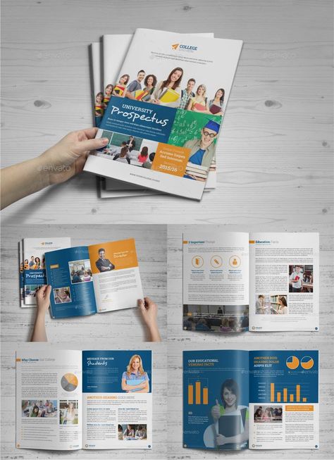 University Brochures, College Prospectus, College Brochure, School Prospectus, Education Brochures, Website Responsive, Brochure Design Layouts, School Brochure, Newsletter Website