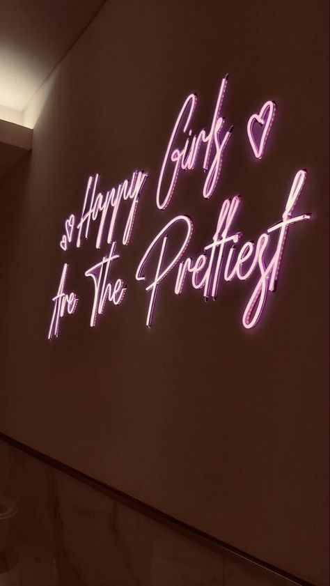 Neon Signs Quotes, Pink Neon Sign, Neon Quotes, Pink Wallpaper Girly, Pink Quotes, Good Quotes For Instagram, Iphone Wallpaper Girly, Pink Wallpaper Iphone, Pretty Wallpaper Iphone