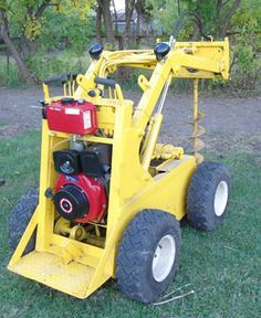 mini skid steer loader kit Halloween Bicycle, Chicken Tractor Ideas, Tractor Party Ideas, Travel Adventure Quotes, Diy Tractor, Garden Tractor Attachments, Yard Tractors, Tractors For Kids, Tractor Birthday Party