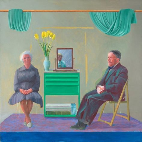 Nobody Draws It Better Than David Hockney At National Portrait Gallery | Londonist David Hockney Paintings, David Hockney Art, Hayward Gallery, Crayon Drawings, Marcel Proust, David Hockney, National Portrait Gallery, Balloon Dog, Keith Haring