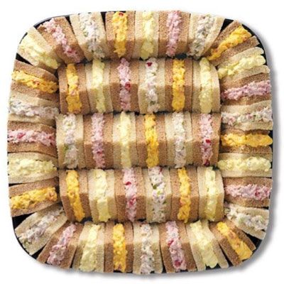 deli-8 Sandwich Platters For Parties, Sandwiches Platter, Dainty Sandwiches, Sandwich Display, Finger Sandwich, Sandwich Platter, Party Platter, Sandwich Trays, Party Sandwiches