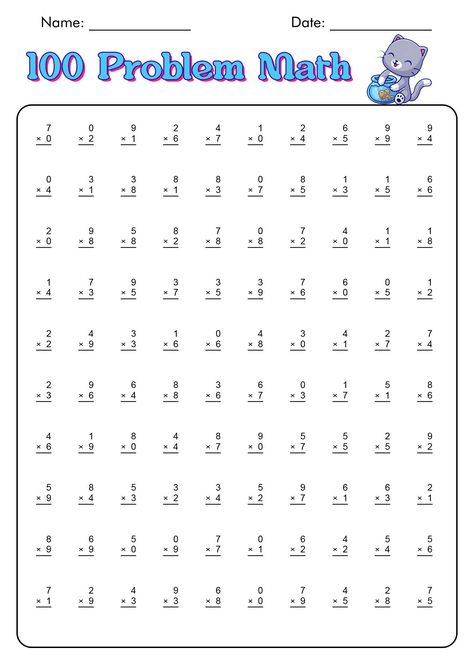 1st grade math worksheets multiplication Math Worksheets 1st Grade, Math Worksheets Multiplication, Worksheets 1st Grade, Kids Numbers, Addition Flashcards, Sped Math, Mental Maths Worksheets, Math Fact Worksheets, Math Worksheets For Kids