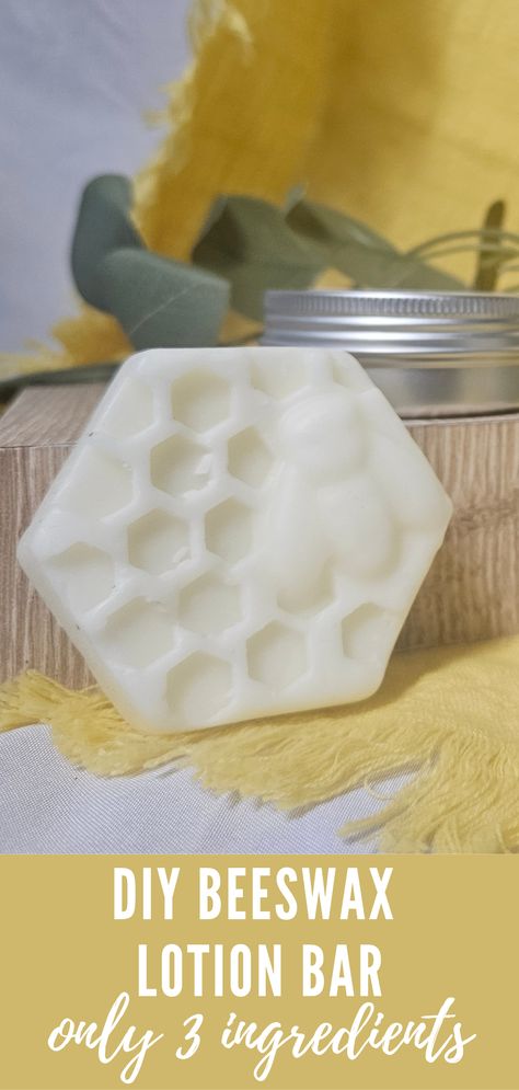 Beeswax Diy Projects, Diy Beeswax Lotion, Beeswax Soap Recipe Without Lye, Beeswax Lotion Recipe, Bees Wax Soap Recipe, Honey Lotion Bars, Bees Wax Lotion Bars, Beeswax Lotion Bars Recipe, Beeswax Diy Ideas