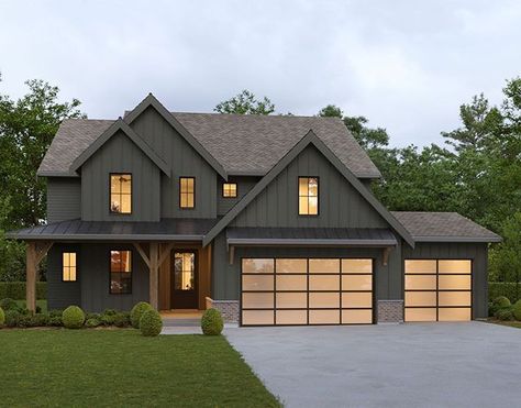 Su Casa Design (@sucasadesign) • Instagram photos and videos Plan Garage, Flex Space, Double Sided Fireplace, Farmhouse Style House Plans, Luxury Amenities, Farmhouse Plan, Built In Bench, Modern Farmhouse Plans, Farmhouse Style House